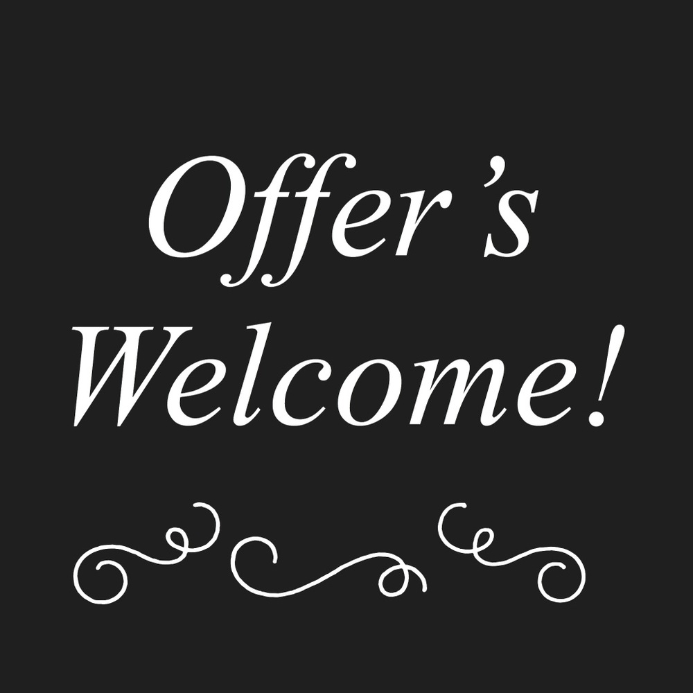 🌹Offer’s Are Welcome!